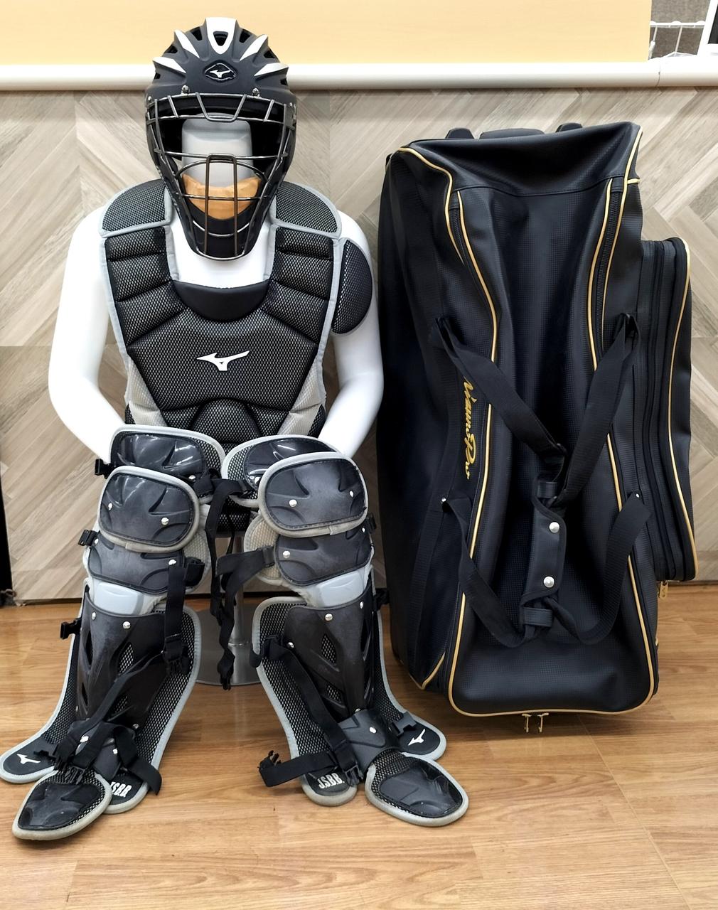 最終値下げセール 少年野球キャッチャー用プロテクターセット ミズノ