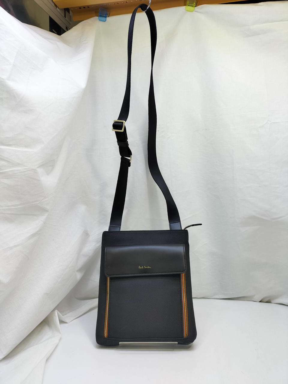 ポールスミス(PAUL SMITH)|マルチ ストライプ ナイロンポケット