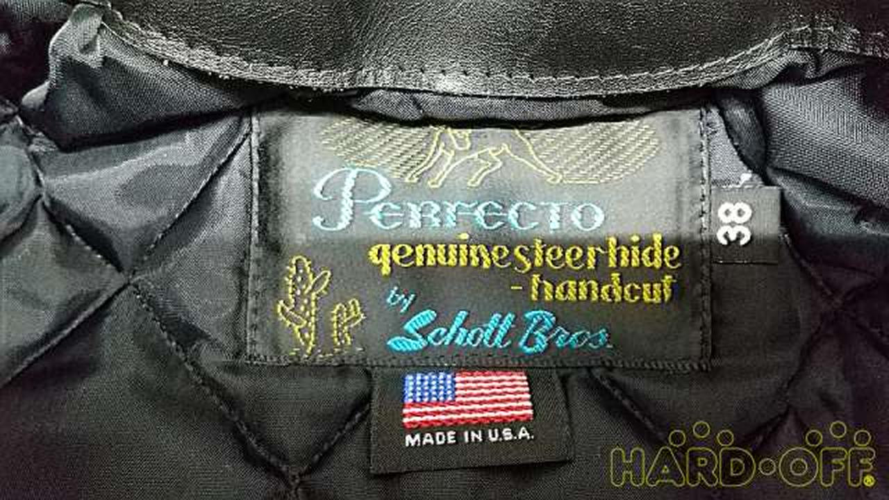 SCHOTT|レザーポリスマンジャケット|【ハードオフ公式通販】オフモール