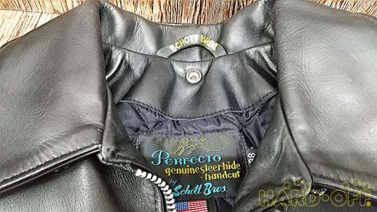 SCHOTT|レザーポリスマンジャケット|【ハードオフ公式通販】オフモール