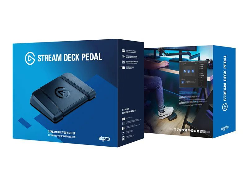 Enhance Control: Elgato Stream Deck Pedal Black. | 78508952