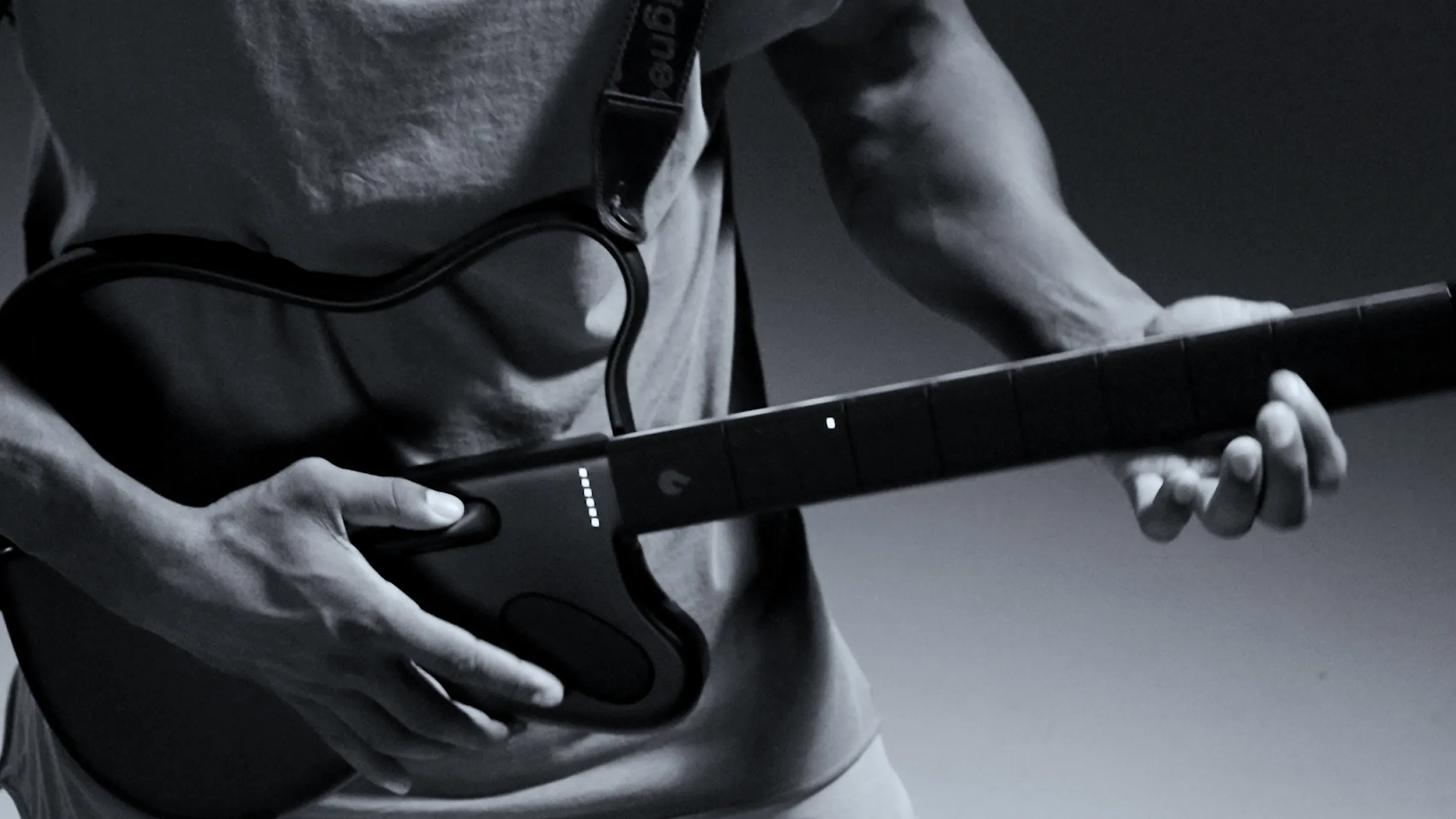 LAVA GENIE - The Ultimate Stringless Smart Guitar | Foldable