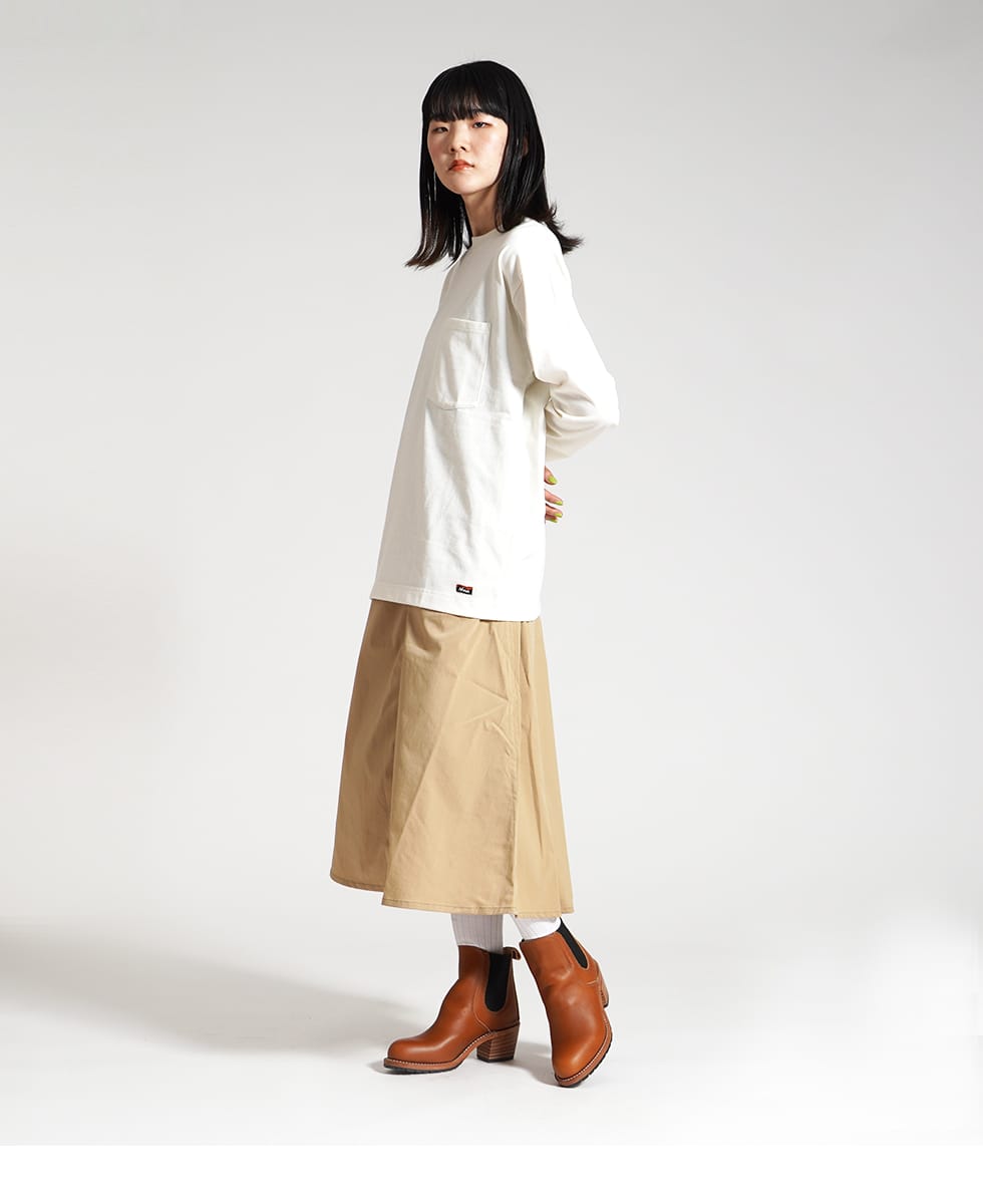 HINOC RIPSTOP WRAP SKIRT|ヒノックリップストップラップスカートヒ