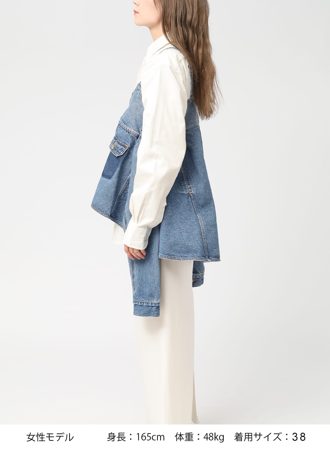 DENIM CAMISOLE|デニム キャミソールデニム キャミソール| MOONLOID