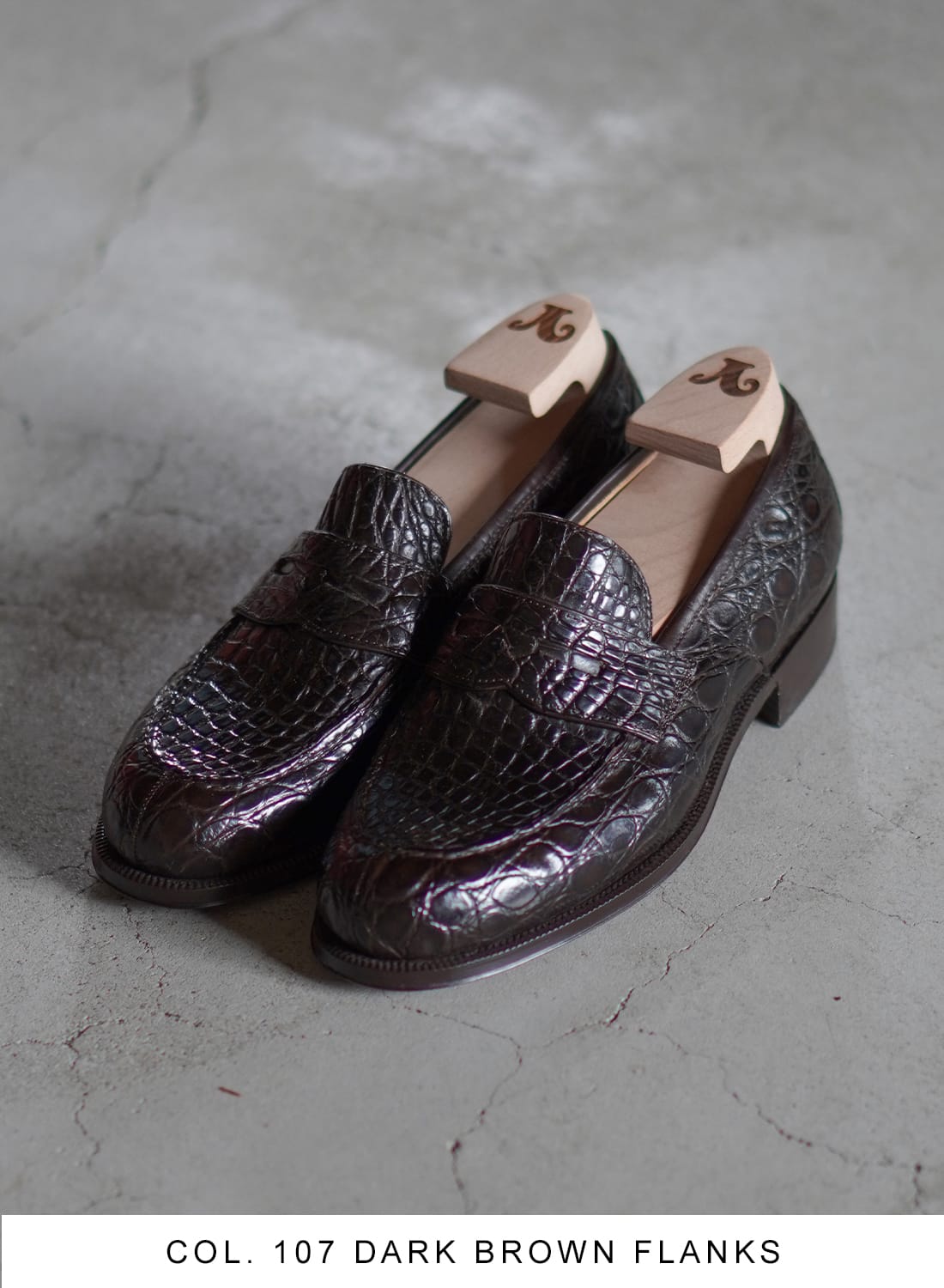 LAST BALL/U DARK BROWN FLANKS|【MOONLOID別注】Last BALL/U