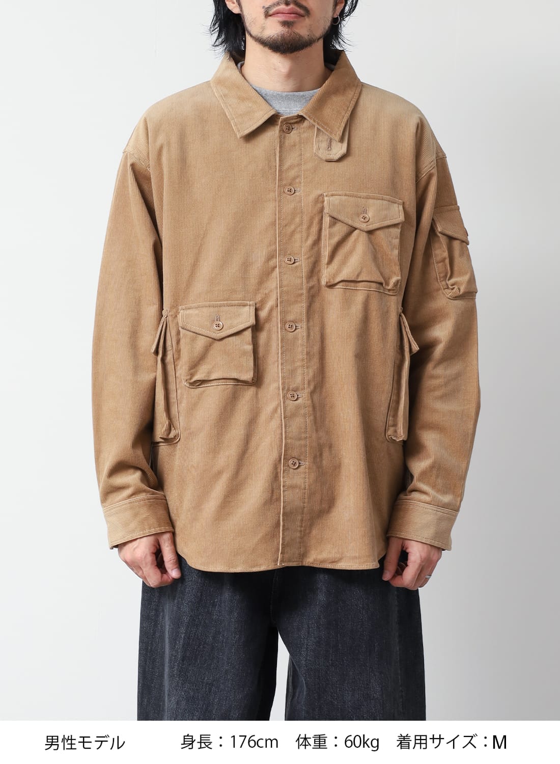 CORDUROY UTILITY CPO SHIRT|コーデュロイ ユーティリティ CPOシャツ