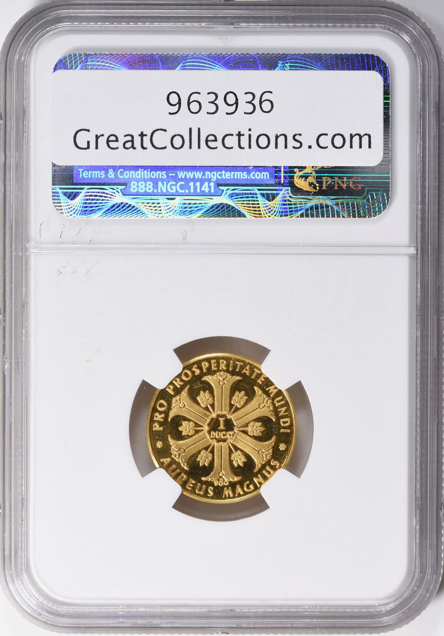 Germany ND (1963) Gold Ducat President Kennedy Aureus Magnus