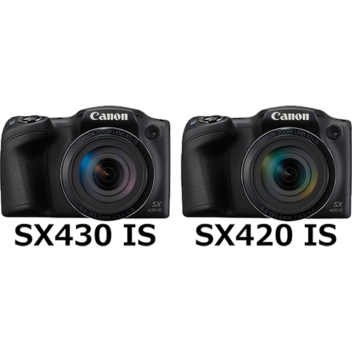 PowerShot SX430 IS」と「PowerShot SX420 IS」の違い - フォトスク