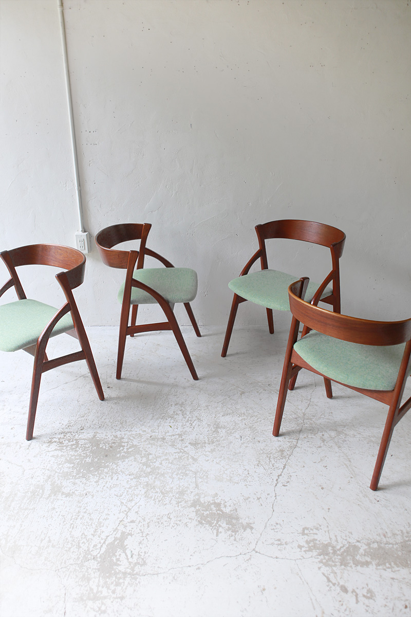 Half-Arm Dining Chair for Dyrlund Denmark | phono | 金沢 北欧 中古