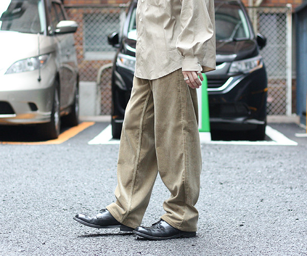AURALEE CORDUROY 5P PANTS . | andPheb Staff Blog
