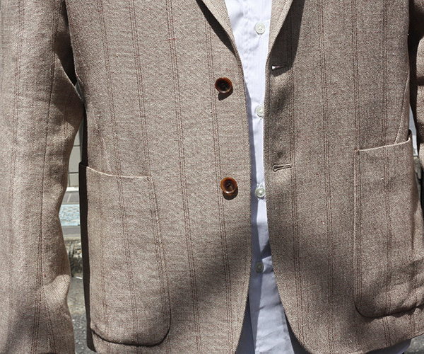 AURALEE,LINEN WOOL SILK SHARK SKIN JACKET. | andPheb Staff Blog