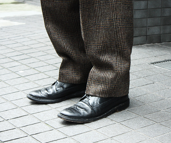 NEAT ワイドトラウザーズ ヴィンテージフォックスツイード サイズ48 9