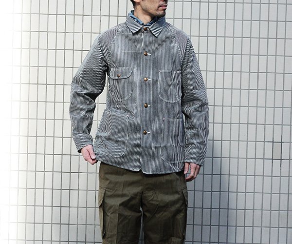 orSlowから新作ヒッコリーカバーオール!! | andPheb Staff Blog