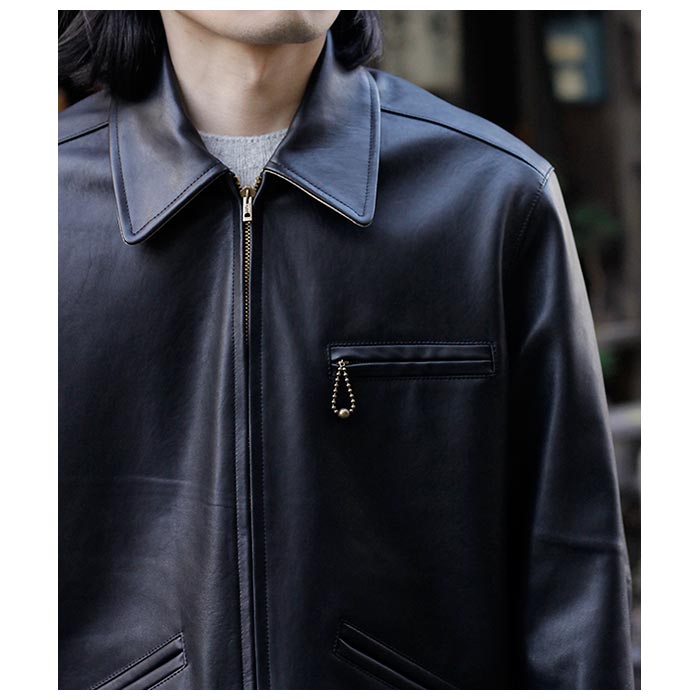 即完売のレザージャケット。1着だけ再入荷。＃interim | andPheb Staff