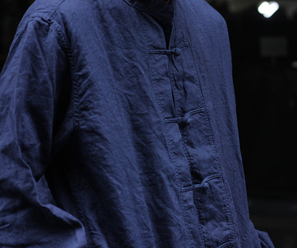 orSlow,KUNG FU JACKET INDIGO LINEN. | andPheb Staff Blog