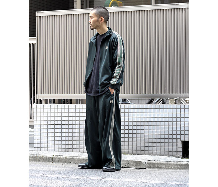 NEEDLES 21AW Track Jersey. | andPheb Staff Blog