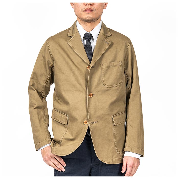 ワーカーズ WORKERS ラウンジ ジャケット 8オンス ライトチノ Lounge