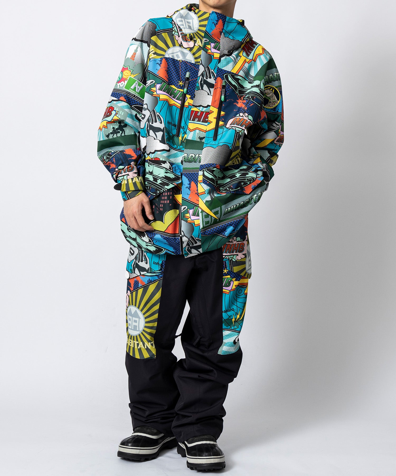 MENS】KNEE PATCH SNOW PANTS ニーパッチスノーパンツ /inhabitant