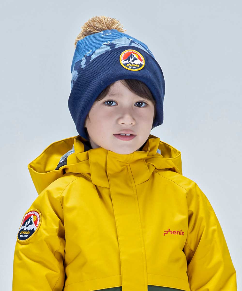 KIDS/JUNIOR] Snow Mountain Junior Knit Hat / Jr ACC / phenix