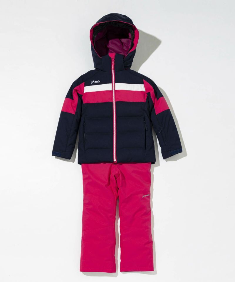 KIDS/JUNIOR】子供用スキーウェア アウター上下セット ツーピース