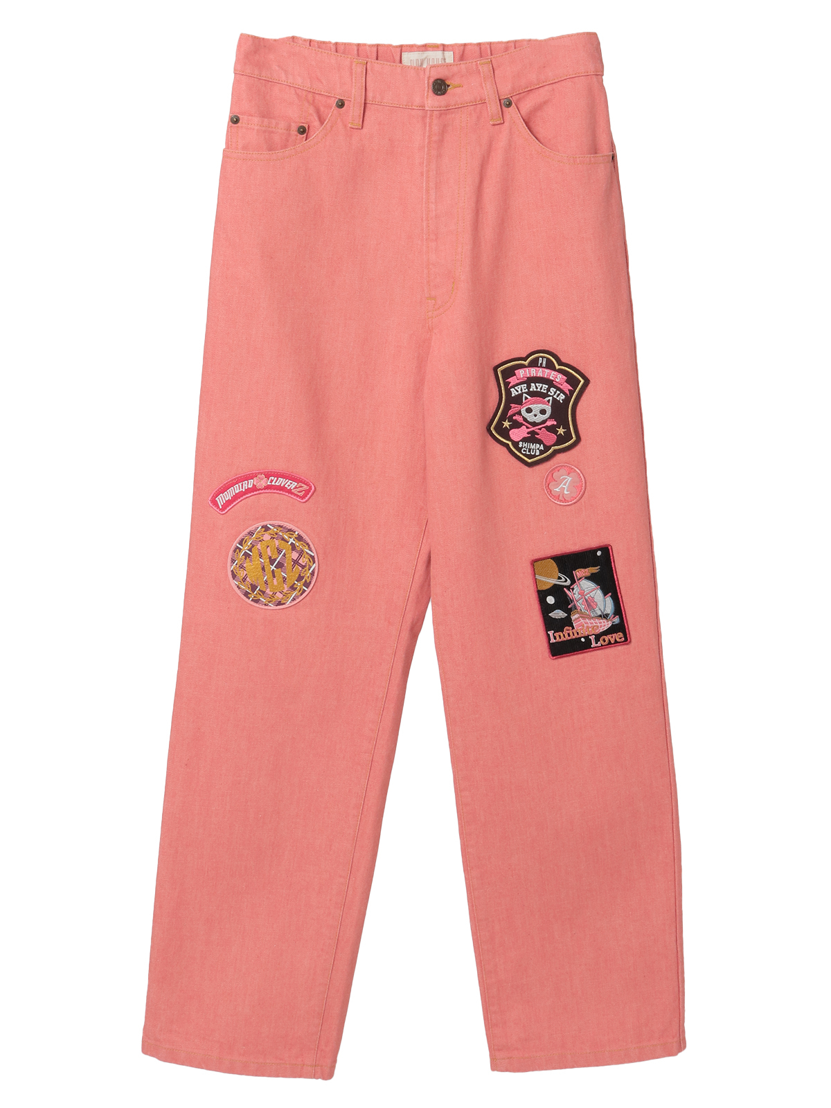 PINK HOUSE×Momoclo ワッペンいっぱいデニムパンツ｜ピンクハウス