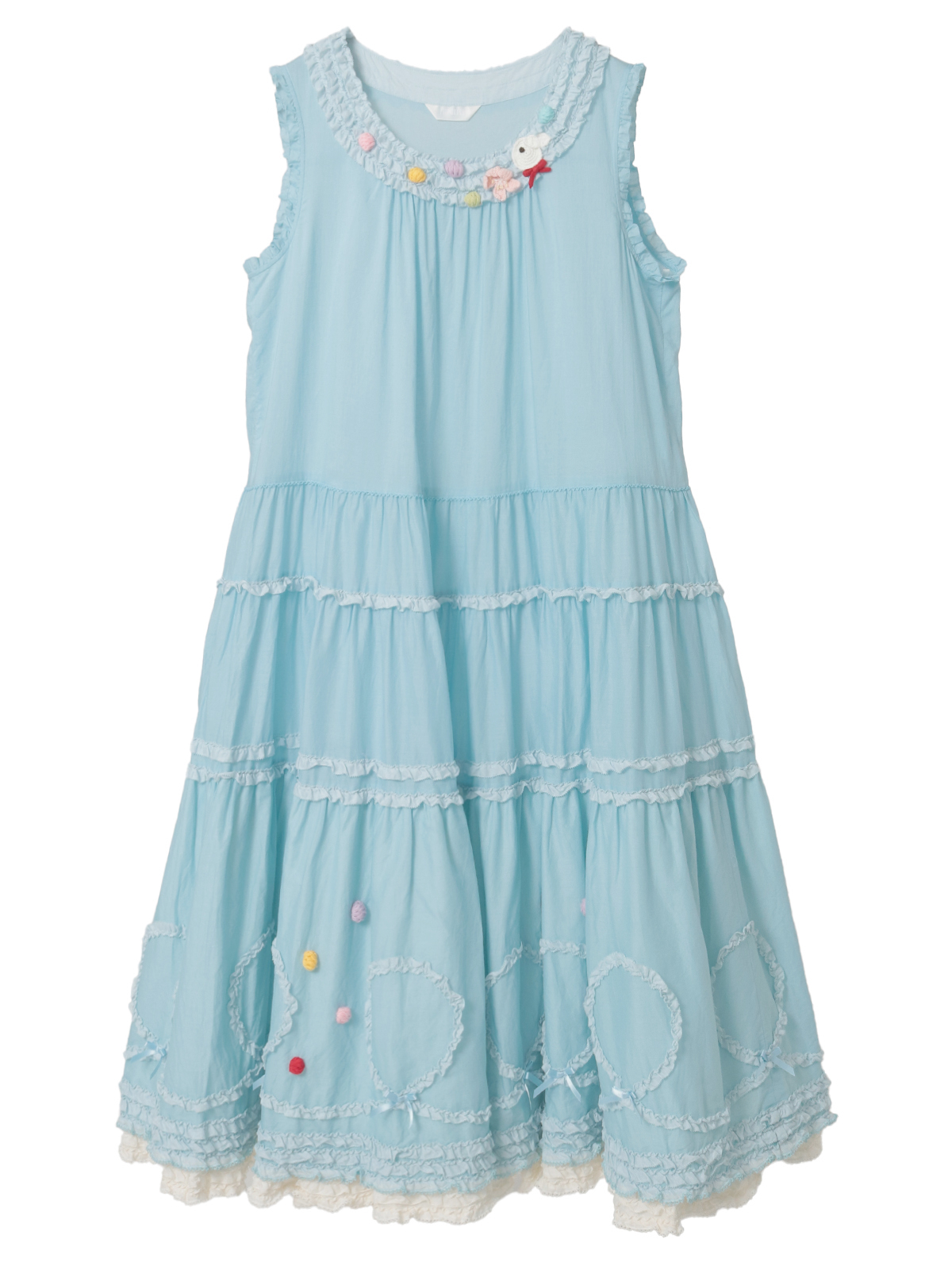 カラフルポップルフリル使いワンピース｜ピンクハウスオフィシャル