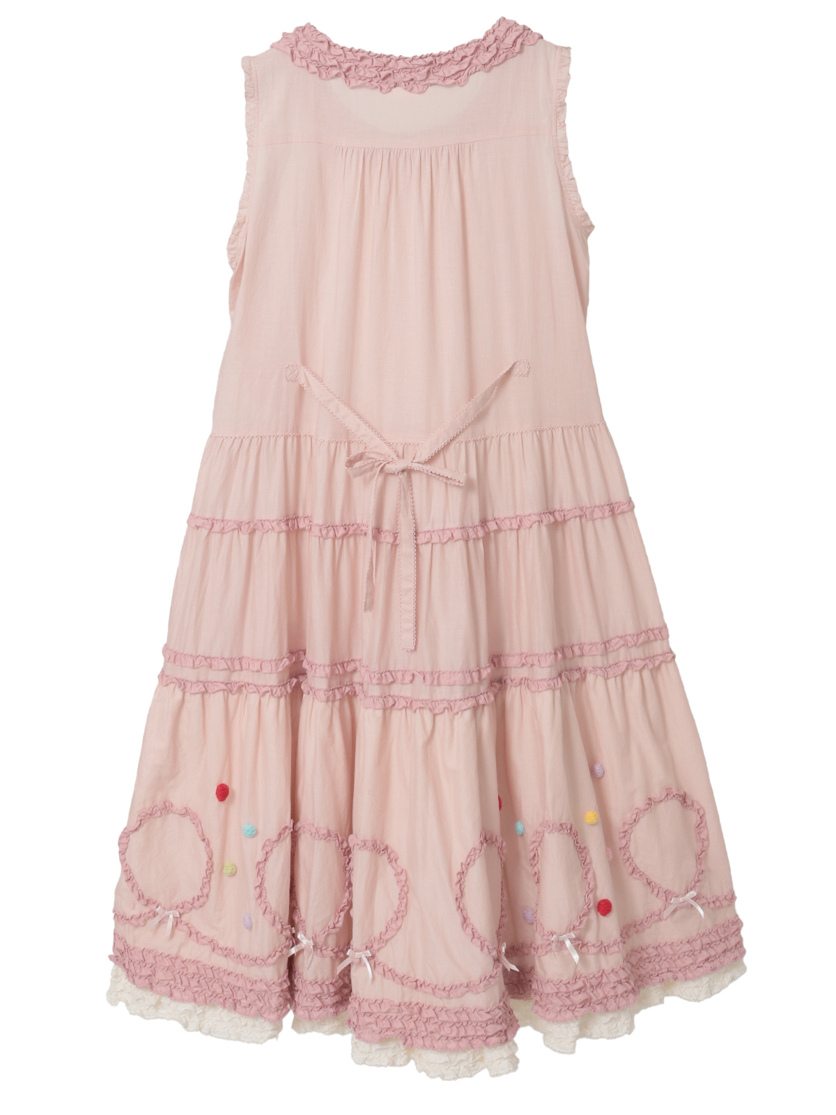 カラフルポップルフリル使いワンピース｜ピンクハウスオフィシャル