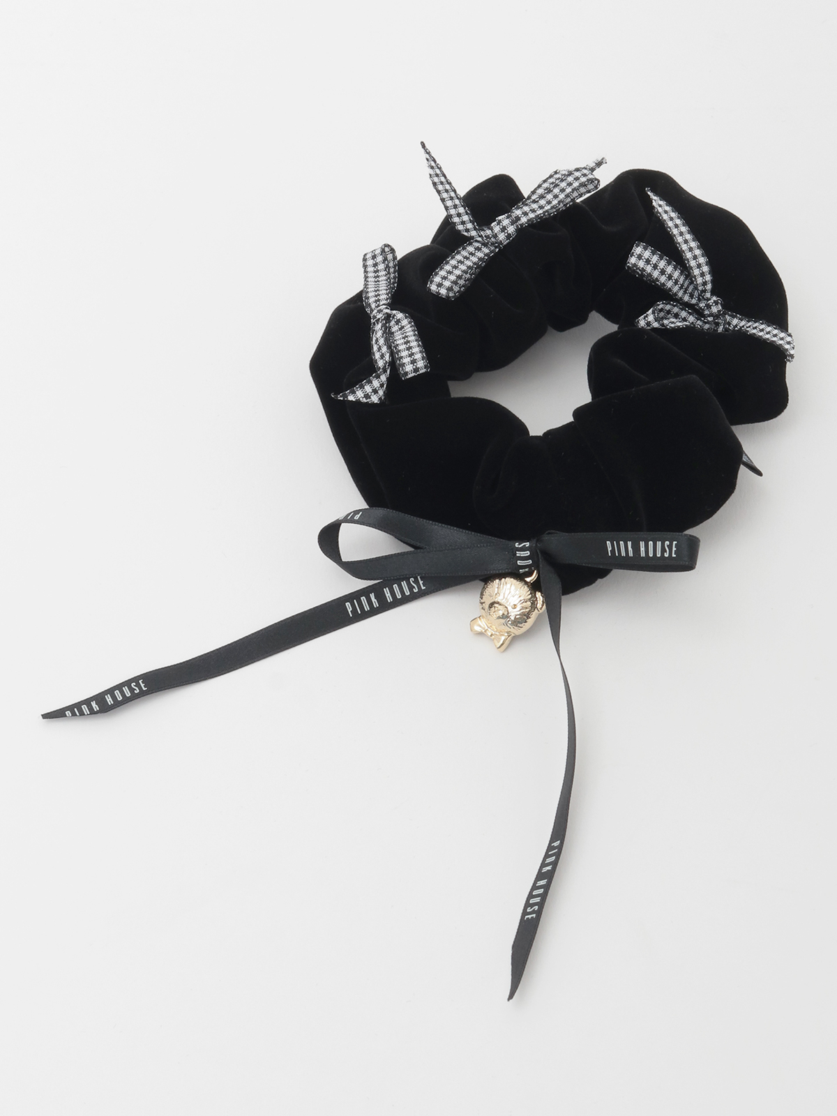 リボンいっぱいベロアシュシュ｜ピンクハウスオフィシャルオンライン