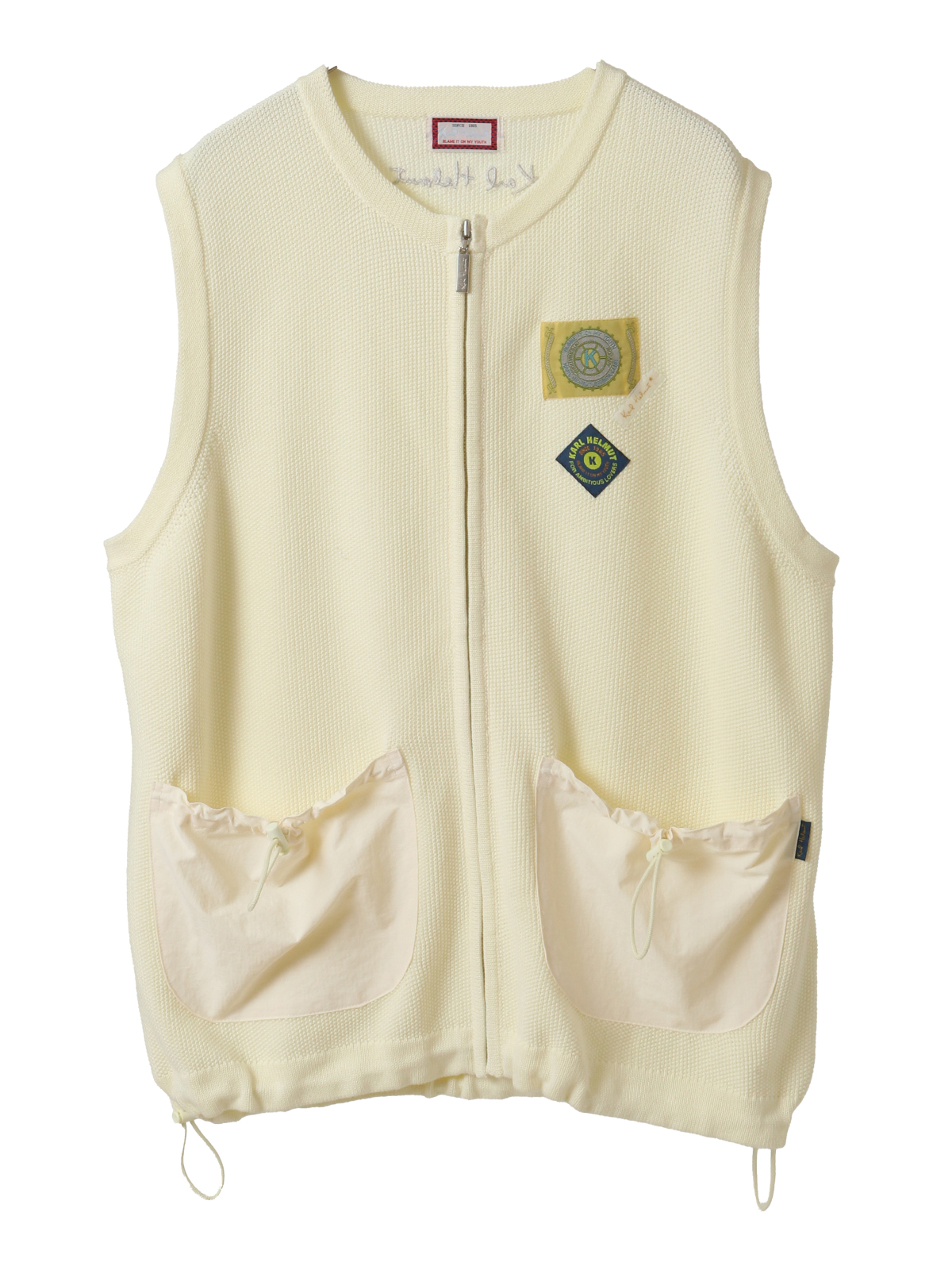 OUTLET】ネームワッペン使いニットベスト｜ピンクハウスオフィシャル