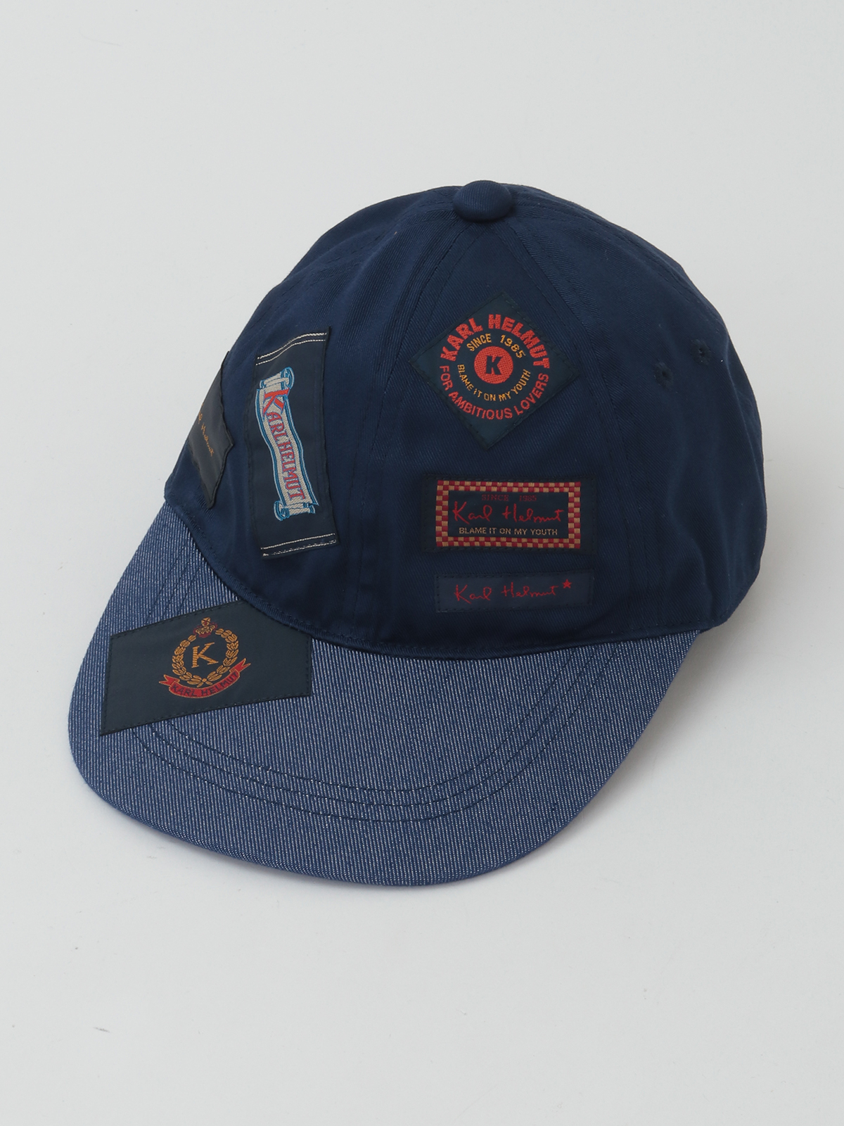 ネームワッペン使いキャップ｜ピンクハウスオフィシャルオンライン