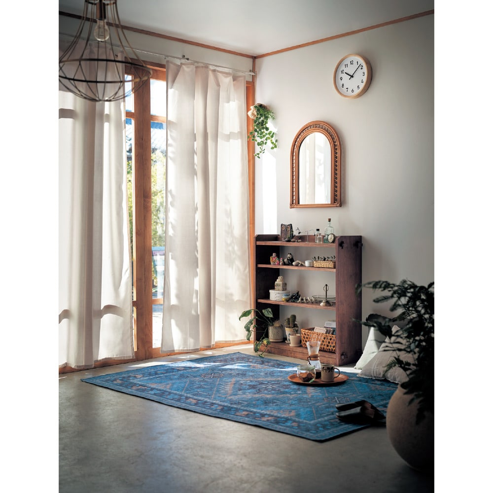 あたらしくて懐かしい。くさび棚風オープンラック ＜幅64．5／幅