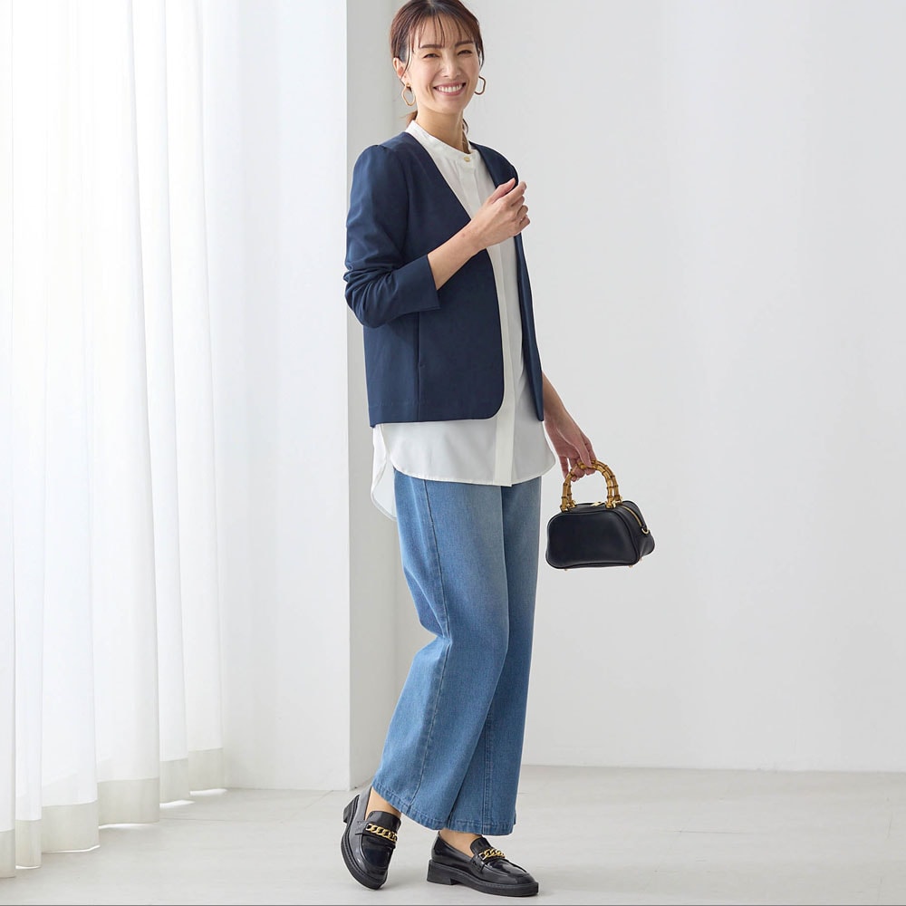 ストレッチダブルクロスソフトジャケット【セットアップ可