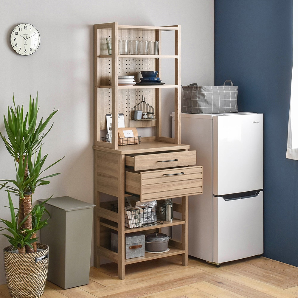 シャビーシックなキッチンラック（食器棚/キッチンボード）｜通販の