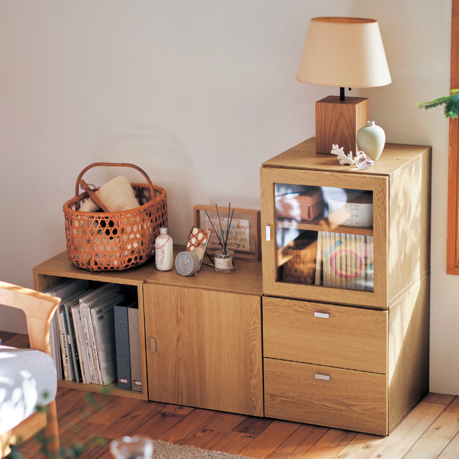 キューブボックス（奥行40cm）（キューブボックス/カラーボックス