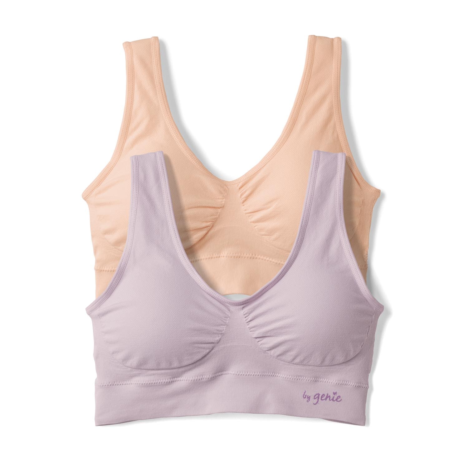 ジニエブラエアー 2枚セット（ノンワイヤーブラ/ソフトブラ