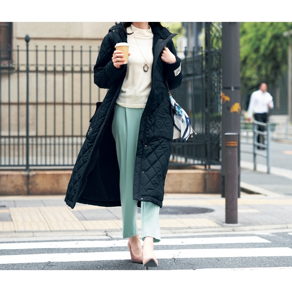 あったか中わた裏ボアベンチコート「ミッキーマウス」(ディズニー