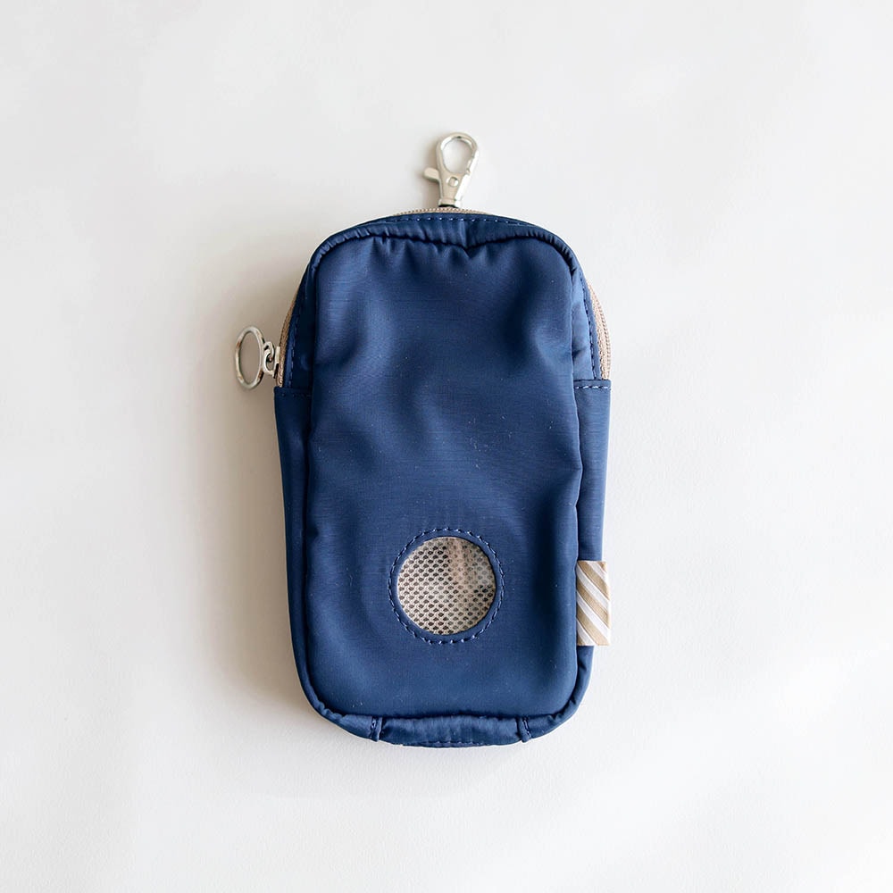 きなこさんコラボ GPSの通知が分かるクリア窓付き撥水キーケース