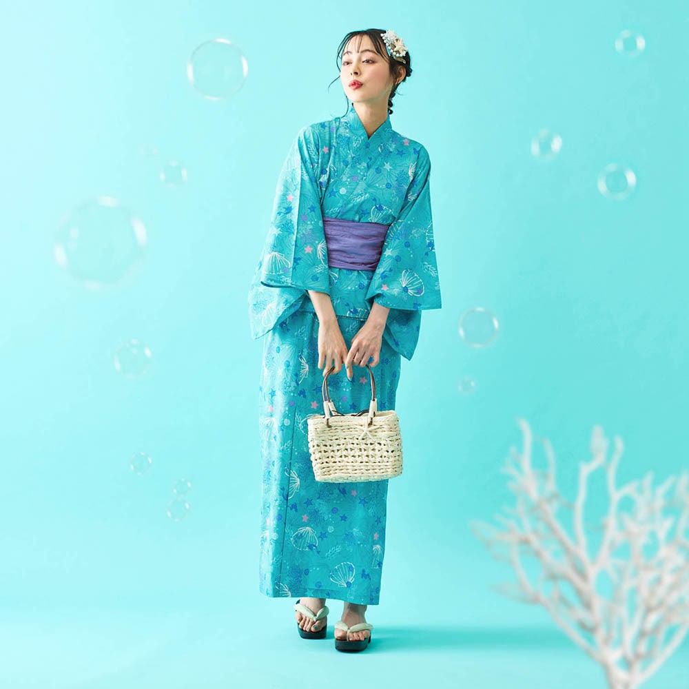 ワンピースとしても使える！2WAY浴衣（選べるキャラクター
