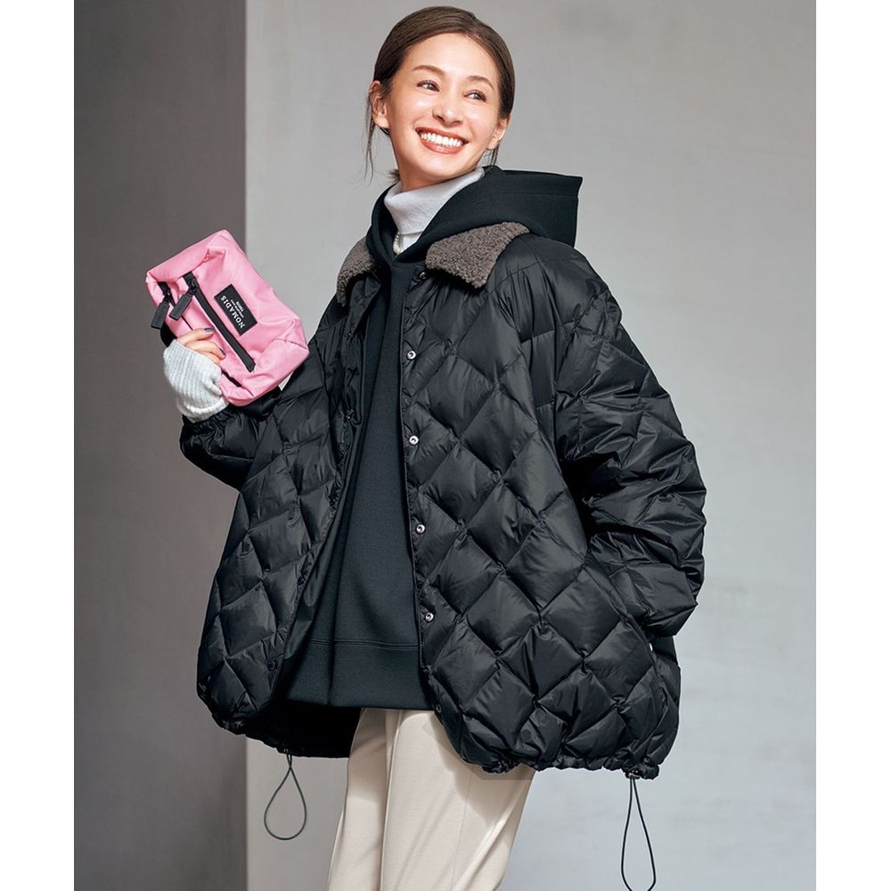 TAION×UNFILO】ボア襟リバーシブルダウン(オンワード樫山)｜通販の