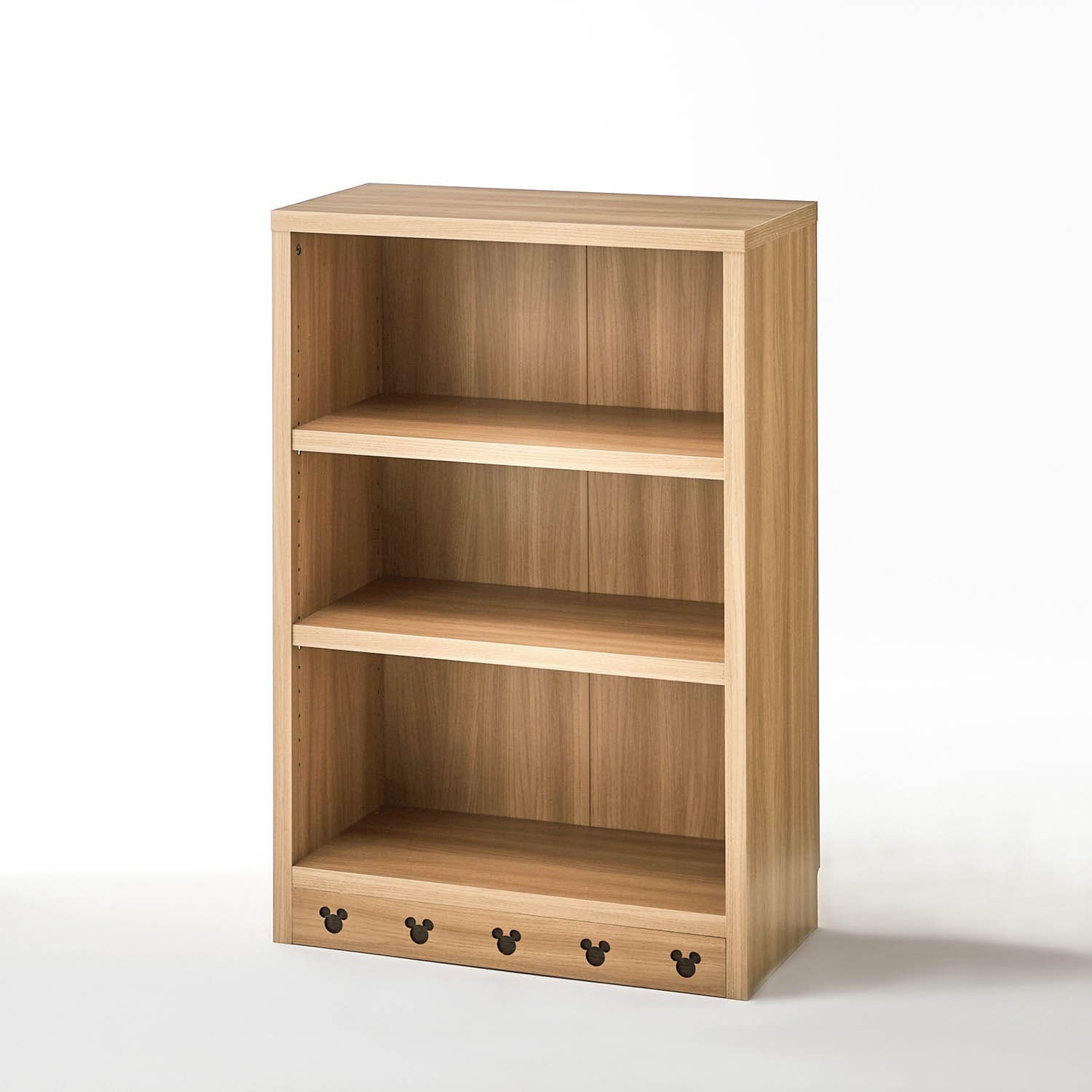 腰高頑丈本棚「ミッキーモチーフ」（ディズニー リビングダイニング