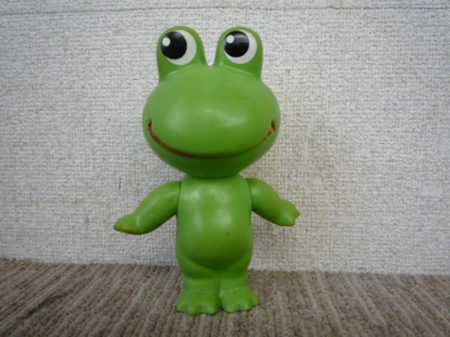 KOWA/コーワ薬品 ケロちゃん ソフビ人形 昭和レトロ （ フィギュア）の