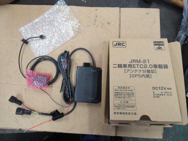 ETC2.0（JRM-21)車載器取付 ホンダ PCX150 KF30型（バイクショップ 赤