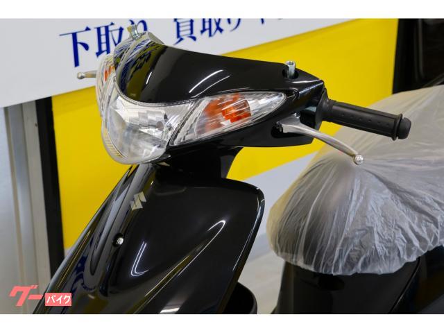 スズキ アドレスV50 純正オプションリアスポイラー装備｜諸見スズキ