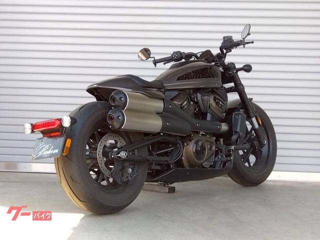 HARLEY-DAVIDSON タンク グレー フレイムデザイン スポーツスター