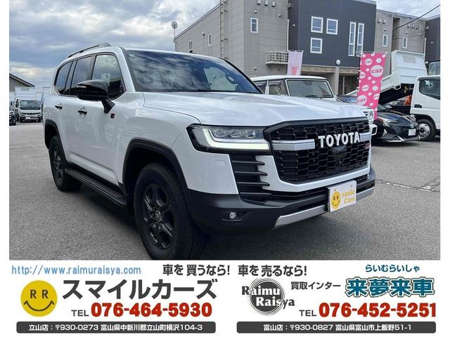 トヨタ ランドクルーザー GRスポーツ 12．3インチディスプレイ