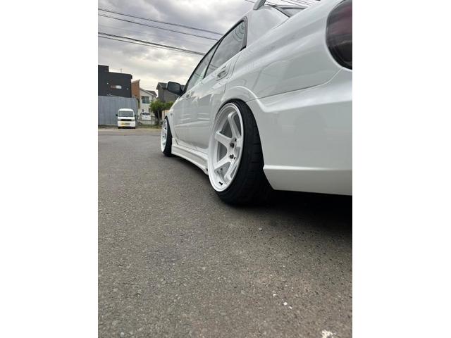 スバル インプレッサWRX STI GDB 鷹の目 ホイール・タイヤ交換