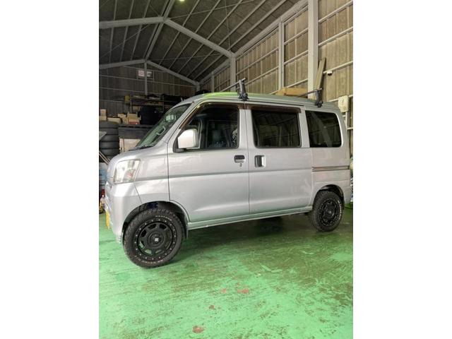 ダイハツ ハイゼットカーゴ リフトアップ エスペリア アップサス取付