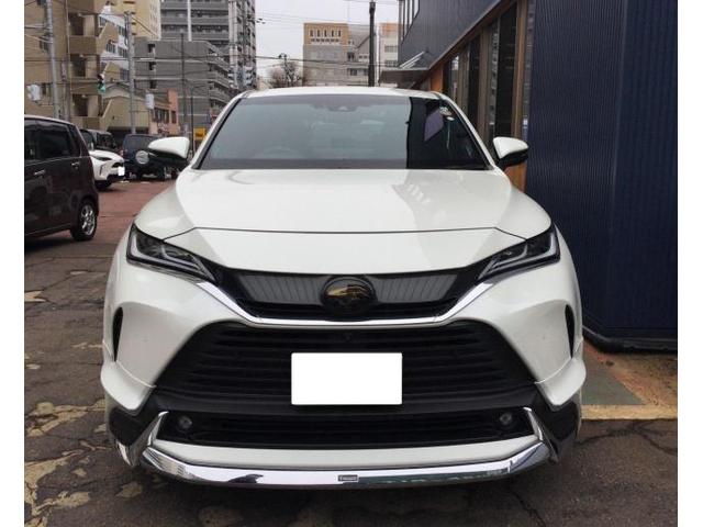 トヨタ ハリアー AXUH80 フロントエンブレム交換 チュウヒエンブレム