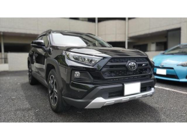 スキッドプレート交換】トヨタ RAV4 アドベンチャー フロント リア