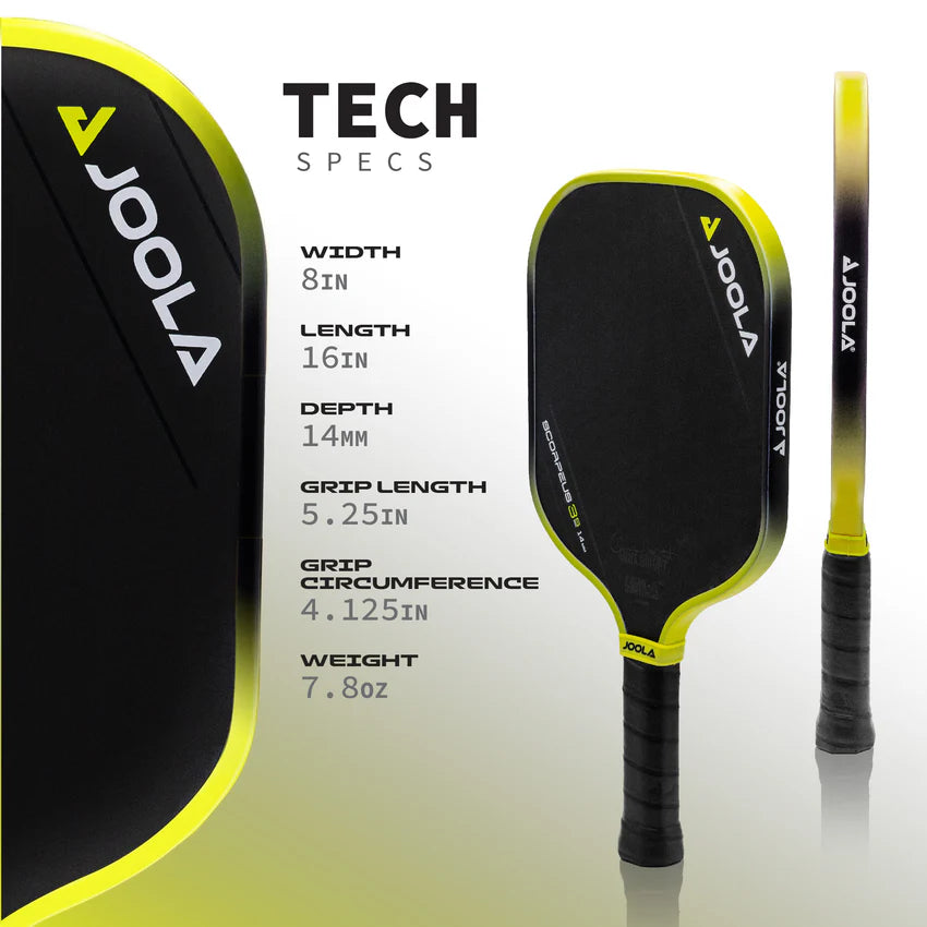 JOOLA Anna Bright Scorpeus 3S Pickleball Paddle (14mm